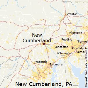 cheapest area to live near new cumberland pa